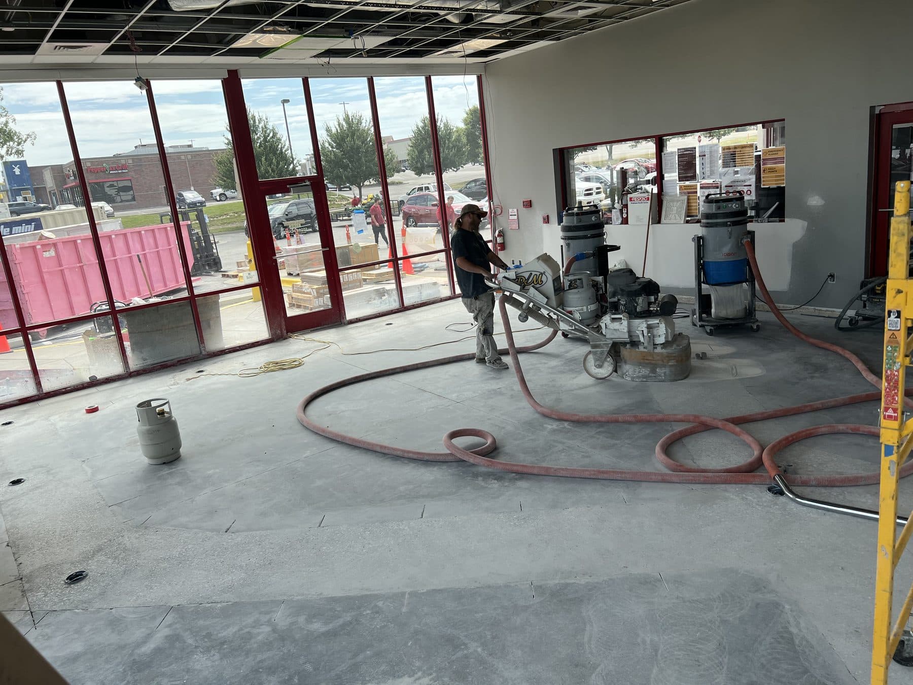 Grinding a Retail Buildout