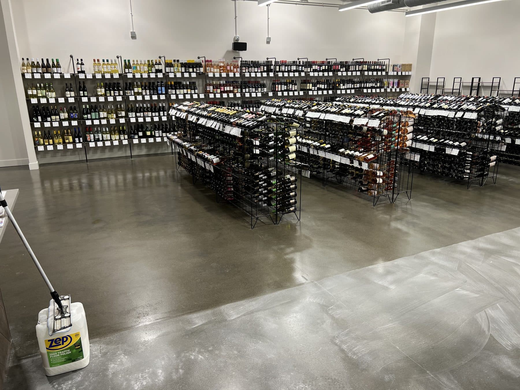 Retail Store Floor Polish