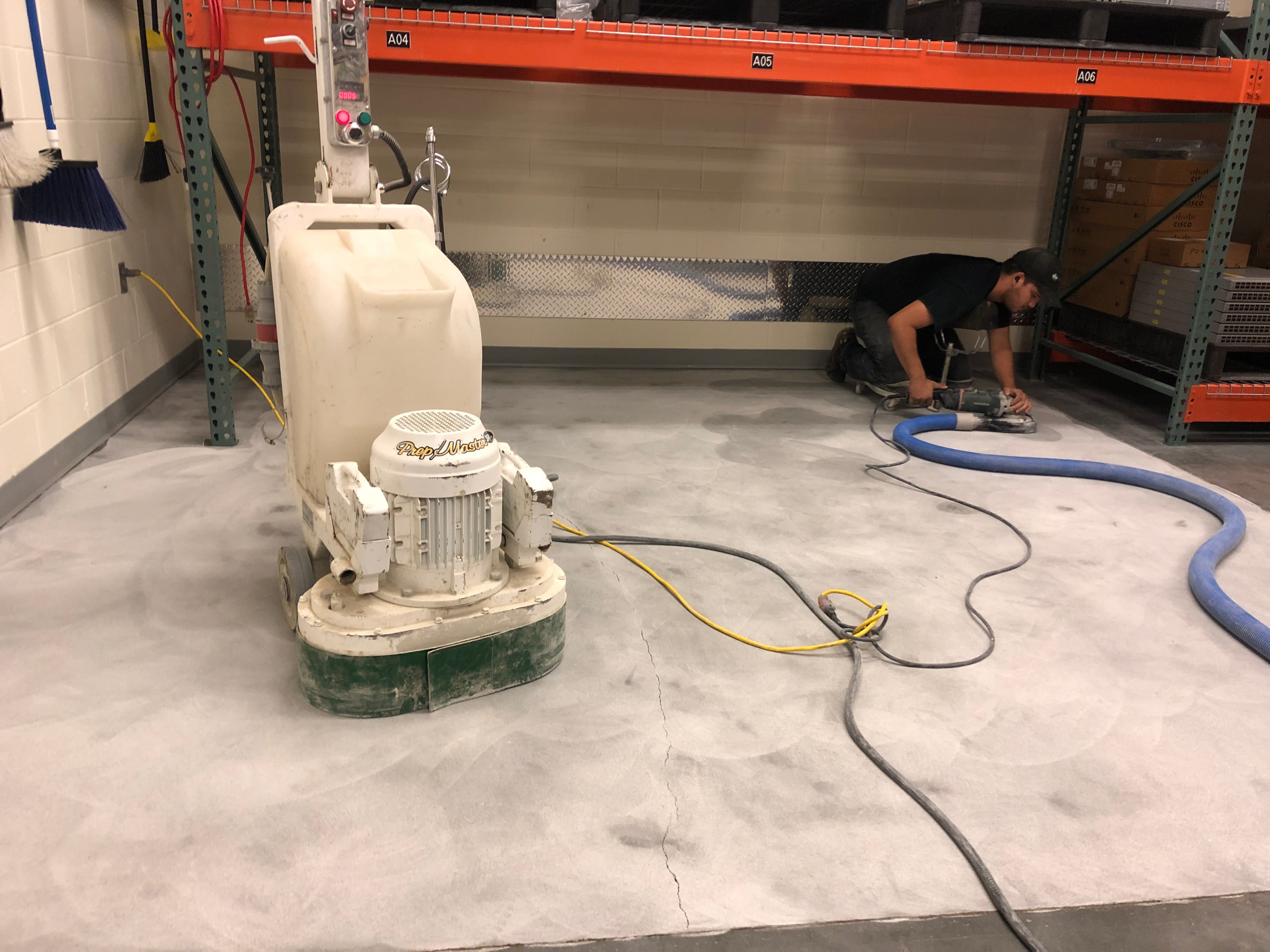 Warehouse Floor Grinding